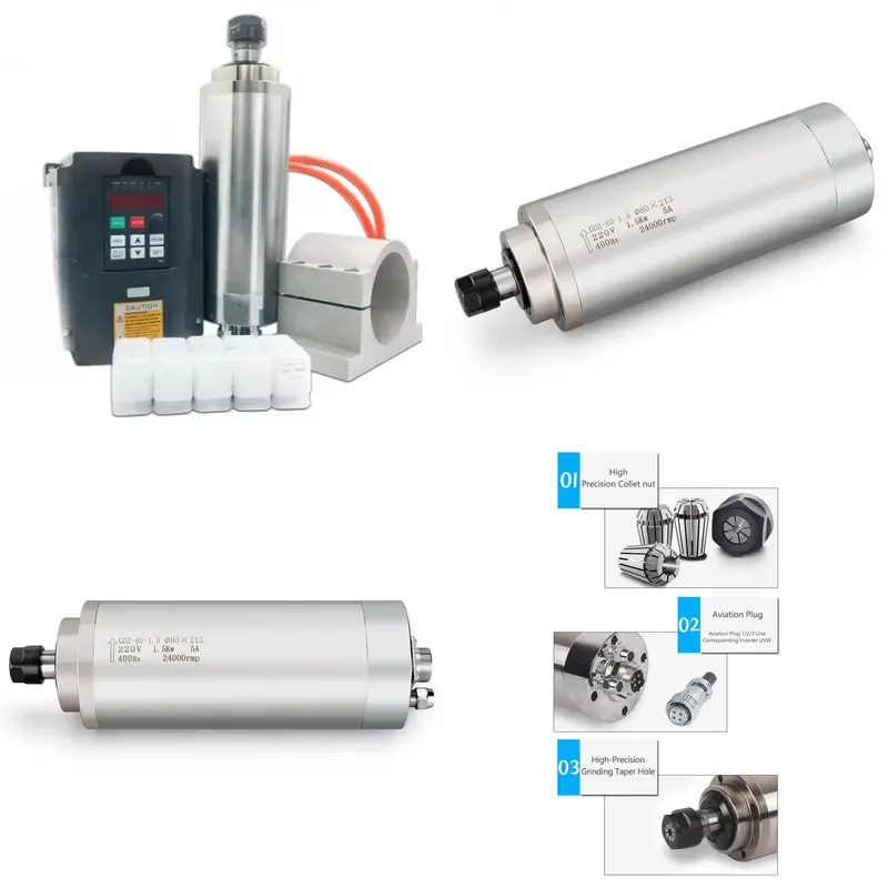 2026 HOT Round Type 65mm 80mm  - Cnc Spindle Motor review and price