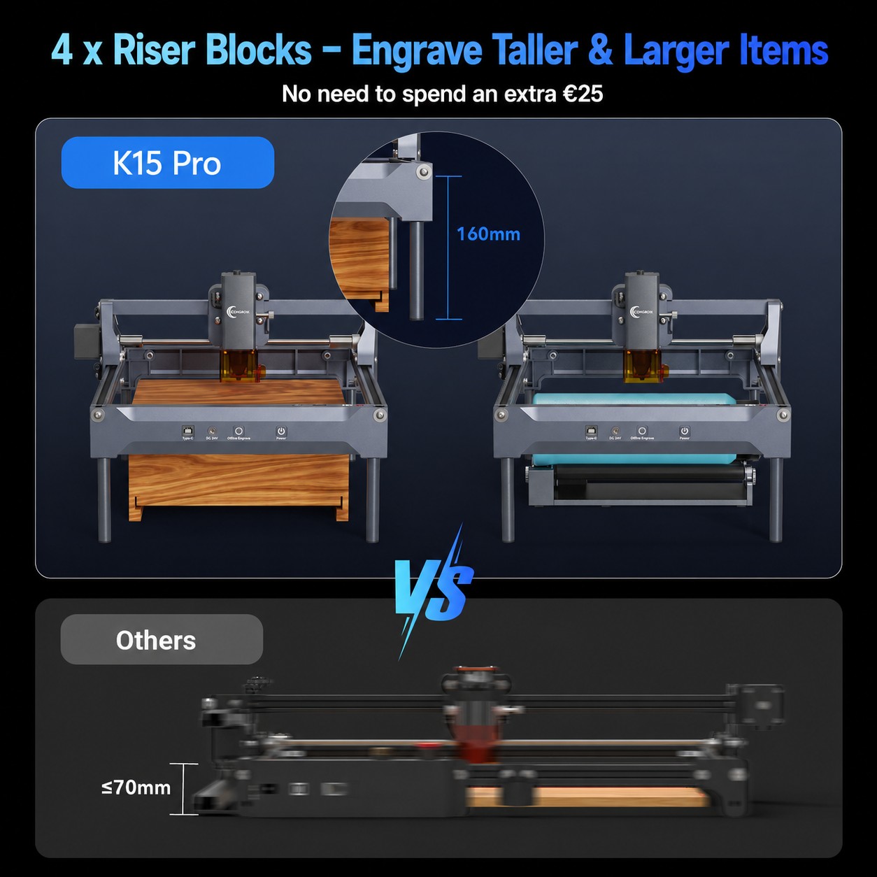 Carverall K15 Pro Laser Engrav - Industrial Laser Engraver review and price